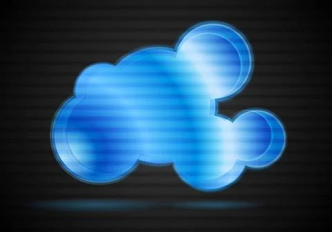 Bright blue shape. Vector background eps 10 Bright blue shape. Vector back... Foto stock