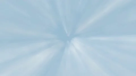 Bright blue sky beam light from center of the screen, pulsing rays blue and w Video stock 151953535