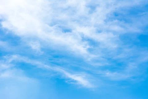 Bright blue sky with cloud Stock Photos