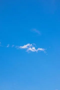 Bright Blue Sky with Cloud Stock Photos