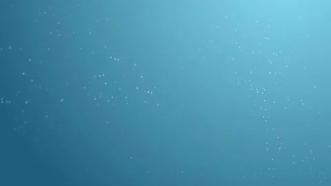 Bright blue sky with glow particles looped slow motion Stock Footage 338305395