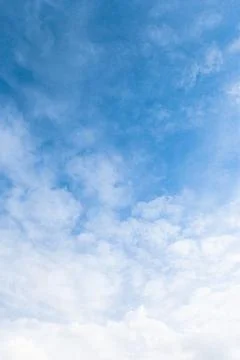 Bright blue sky Stock Photos