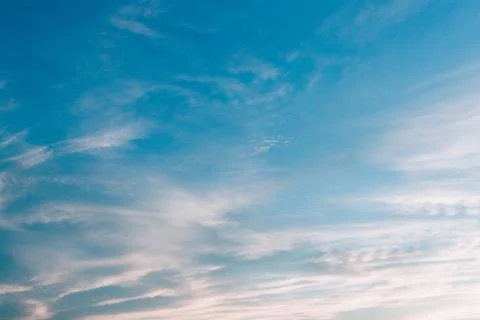 Bright blue sky Stock Photos