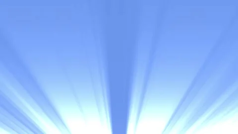Bright Blue Sun Rays Background, Light Burst Motion Graphic, Solar Flares Video Stock Footage 344855459