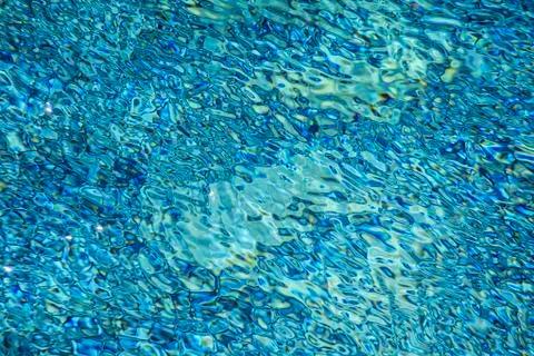 Bright blue water Stock Photos