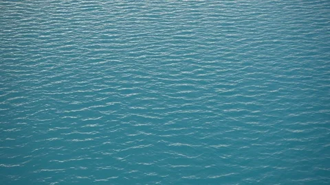 Bright blue water surface Video stock 108303754