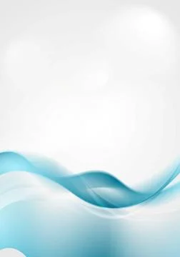Bright blue wavy background design Bright blue wavy background design. Vec... Stock Photos