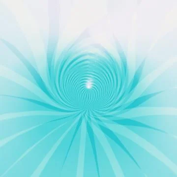 Bright blue with white Aqua Vortex Swirl Stockillustratie