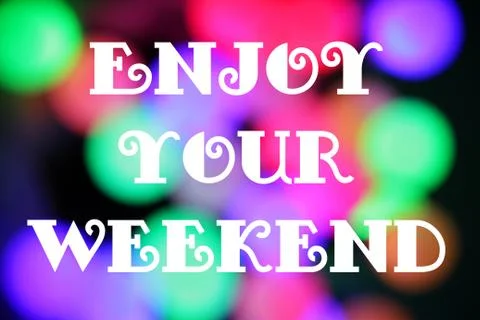 Bright blured background with text Stock Photos