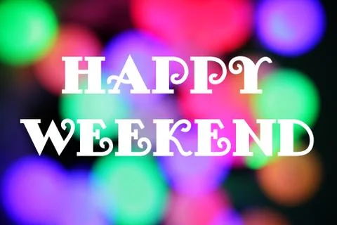 Bright blured background with text Stock Photos