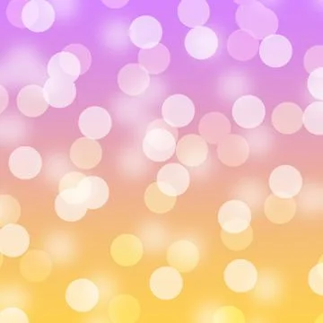 Bright blurred abstract bokeh background with upbeat pink and orange colors! Stock Illustration