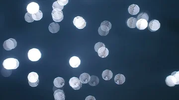 Bright Bokeh on dark background Stock Footage 85843559