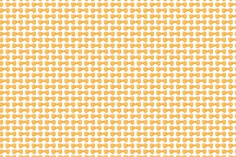 Bright bows pattern. Festive blue yellow texture イラスト素材