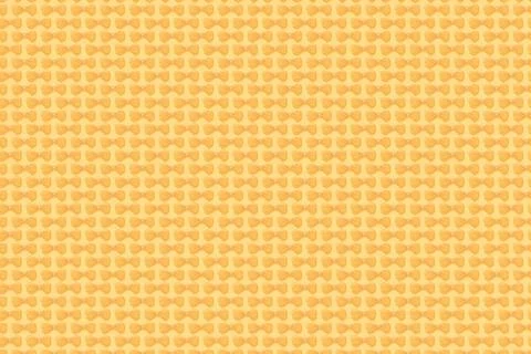 Bright bows pattern. Festive blue yellow texture Stock Illustration