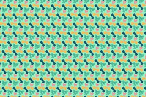 Bright bows pattern. Festive colorful texture Stock-Illustration