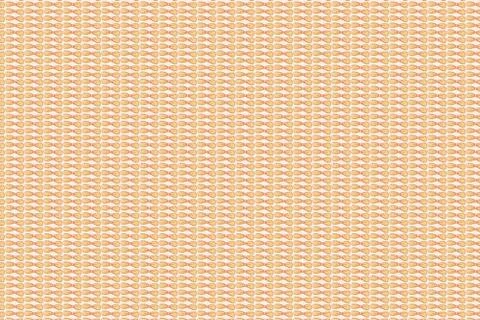 Bright bows pattern. Festive yellow background Illustrazione stock