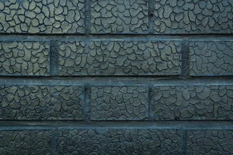 Bright brick texture gray gradient background. Fotos de archivo