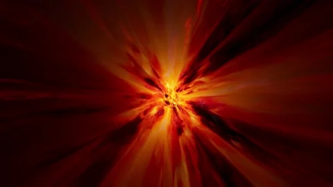 Bright burning tunnel. Stock Footage 144474874