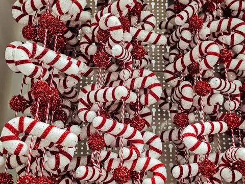 Bright Candy and Ball Pattern Background Foto stock