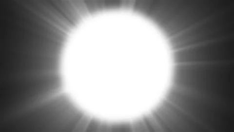 Bright celestial sunburst with rays emanating outwards creating a dazzling .. Vídeos de archivo 340538417