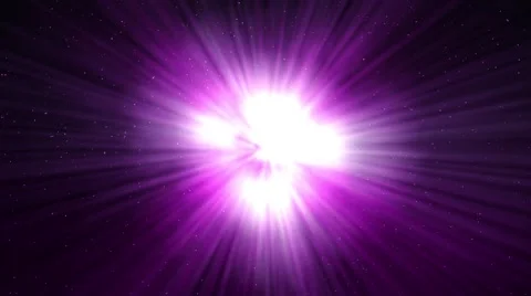 Bright center light burst - Motion background loop Stock Footage 66483507