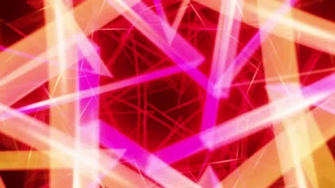 Bright Chaotic VJ Lightshow Loop Stock Footage 221517992