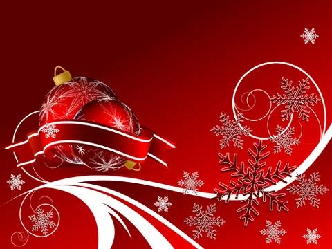 Bright christmas vector Stock Illustration