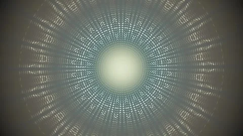 Bright circle pattern with radial lines in soft color tones Stock Footage 337410572
