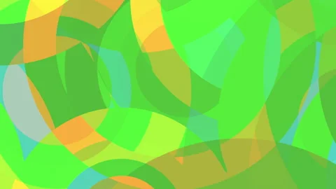 Bright circles background loop Stock Footage 205547345