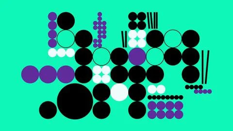 Bright circular design background Stock Illustration