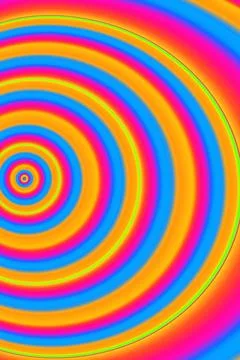 Bright Circular Pattern 스톡 일러스트