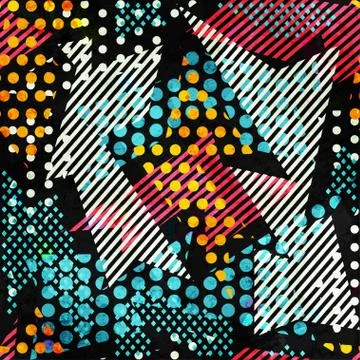 Bright cloth seamless pattern Stock Illustration