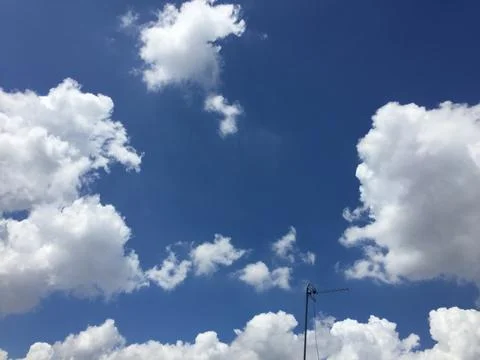 Bright cloud 库存照片