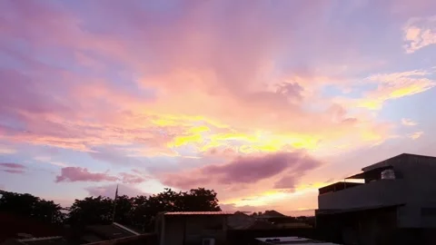 Bright Clouds, Afternoon Video stock 335385567