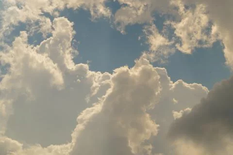 Bright Clouds Foto stock