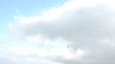 Bright cloudy sky 库存影片 8679856