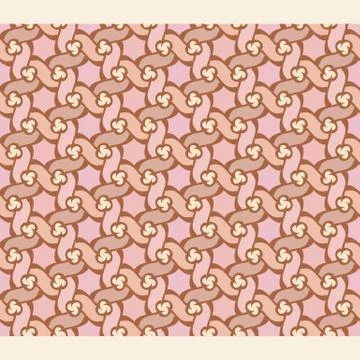 Bright color abstract geometric pattern, vector seamless Stockillustratie