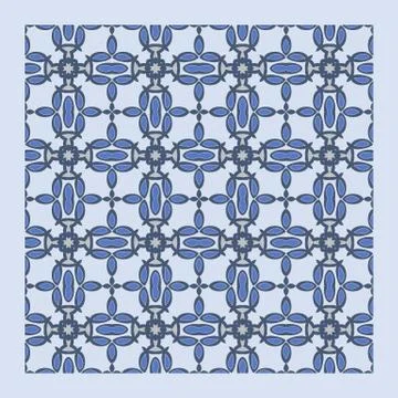 Bright color abstract geometric pattern, vector seamless Stock Illustration