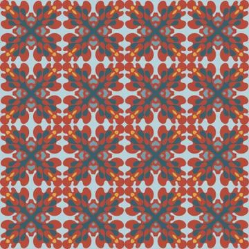 Bright color abstract geometric pattern, vector seamless Stock Illustration