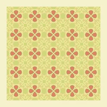 Bright color abstract geometric pattern, vector seamless Stock Illustration