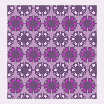 Bright color abstract geometric pattern, vector seamless Illustrazione stock