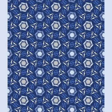 Bright color abstract geometric pattern, vector seamless Illustrazione stock