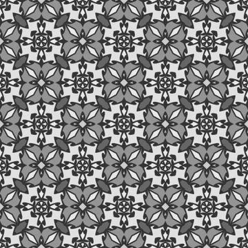 Bright color abstract geometric pattern, vector seamless Illustrazione stock