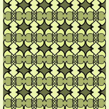 Bright color abstract geometric pattern, vector seamless Stock Illustration