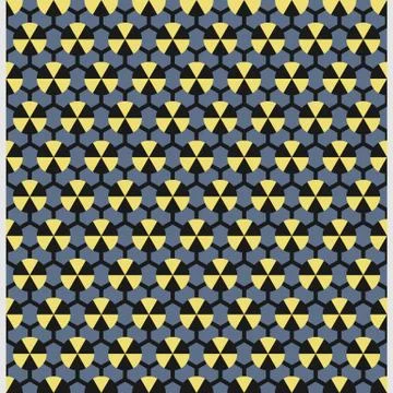 Bright color abstract geometric pattern, vector seamless Stock Illustration