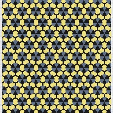 Bright color abstract geometric pattern, vector seamless Illustrazione stock