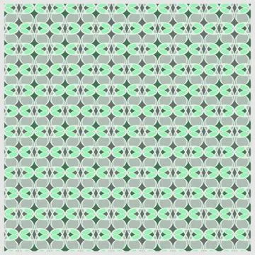 Bright color abstract geometric pattern, vector seamless Illustrazione stock