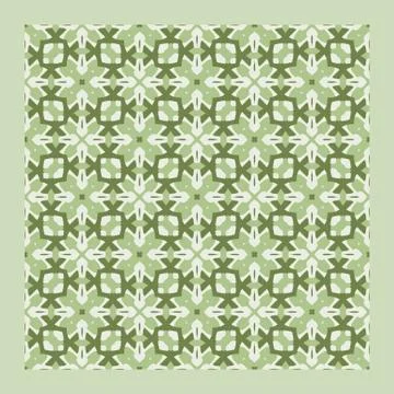 Bright color abstract geometric pattern, vector seamless Illustrazione stock
