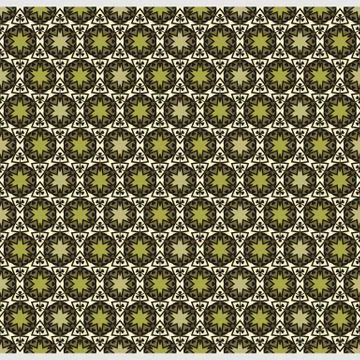 Bright color abstract geometric pattern, vector seamless Illustrazione stock