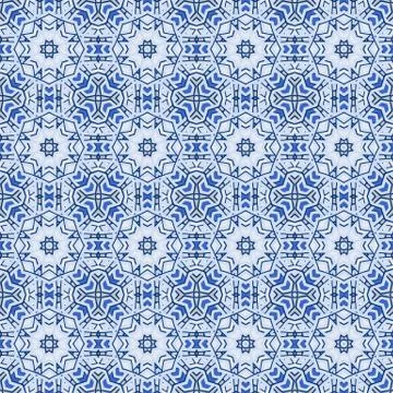 Bright color abstract geometric pattern, vector seamless Illustrazione stock